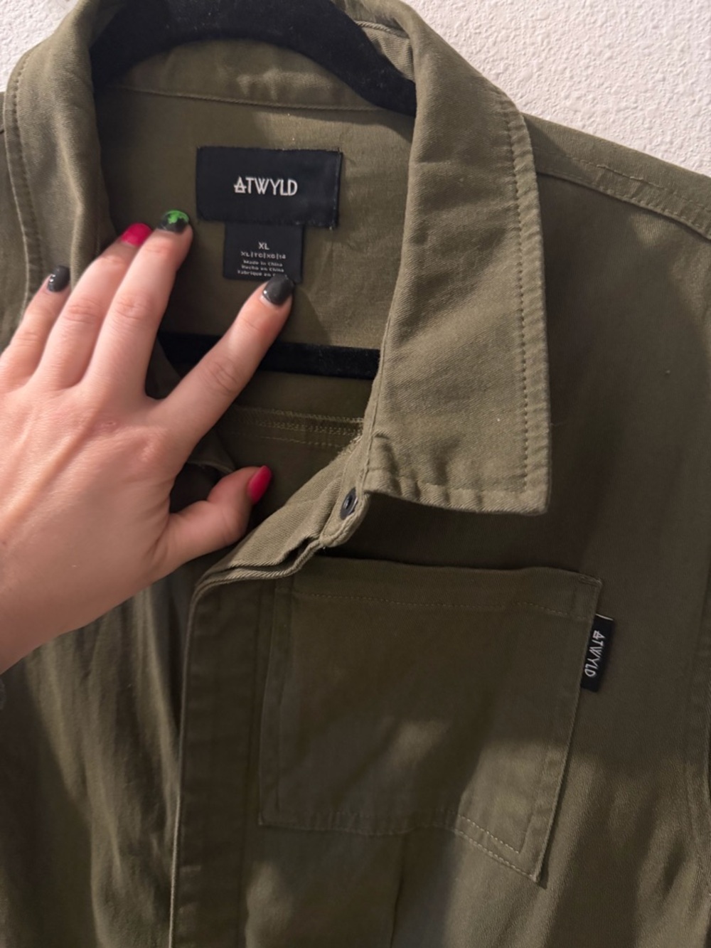 Olive Utility Jumpsuit